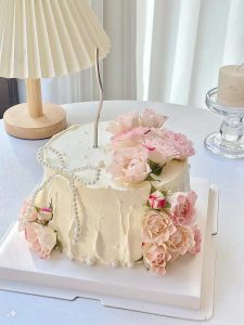 handmade flower cakes