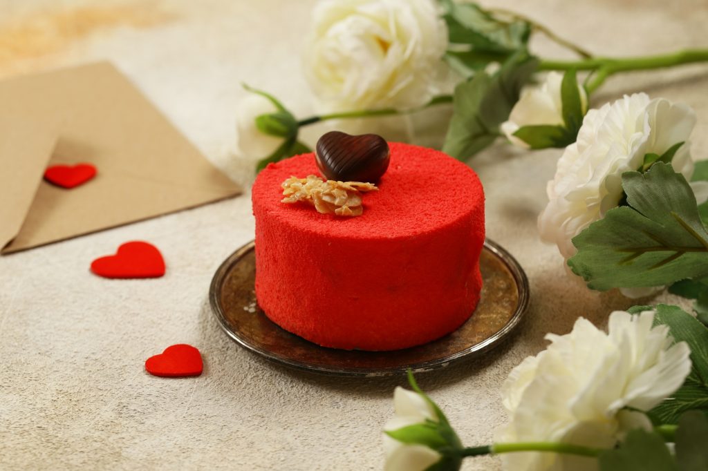 Red Velvet Cake for Valentines Day