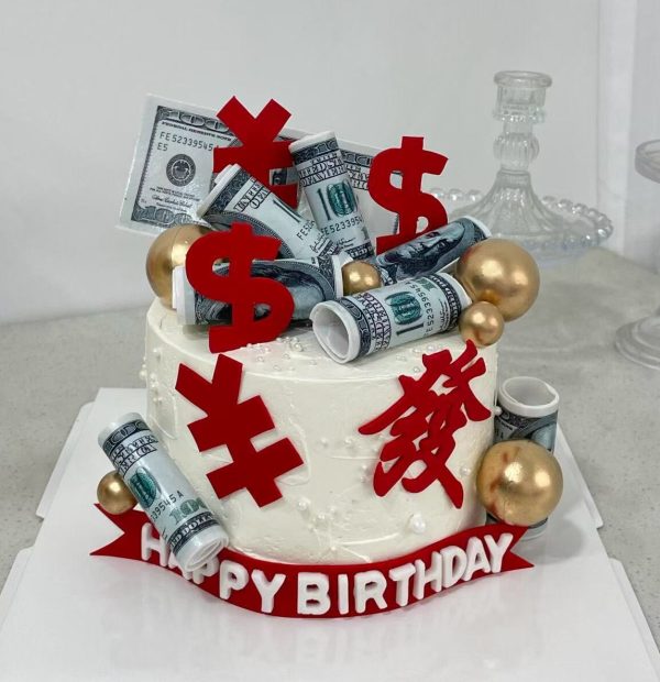 Good fortune cake